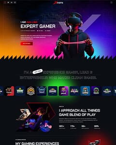 bafuae gaming home page preview 4