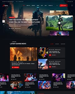 bafuae gaming home page preview 5
