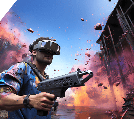 Neon Blitz - Fast-paced shooter game