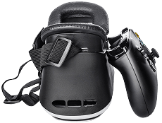 VR Headset with motion controllers